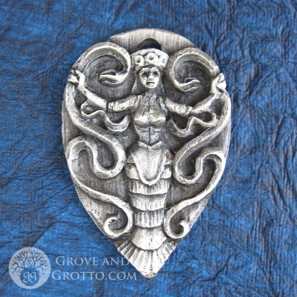 Ariadne Pewter Charm - Grove and Grotto